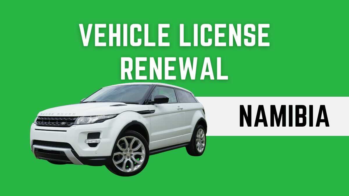 vehicle license renewal namibia