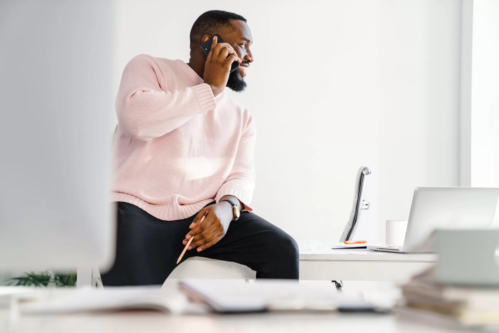 Confident young African ready to become Constituency Fleet Officers for the Namibian Census 2023