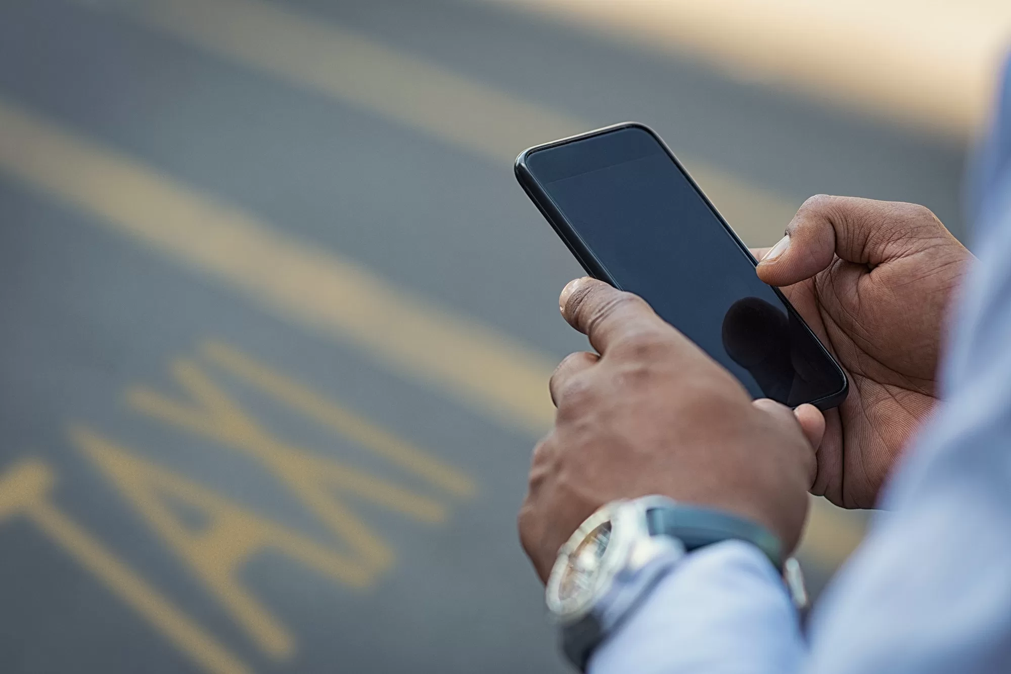 Calling a taxi with smartphone Using the Jiva Lite package from TN Mobile