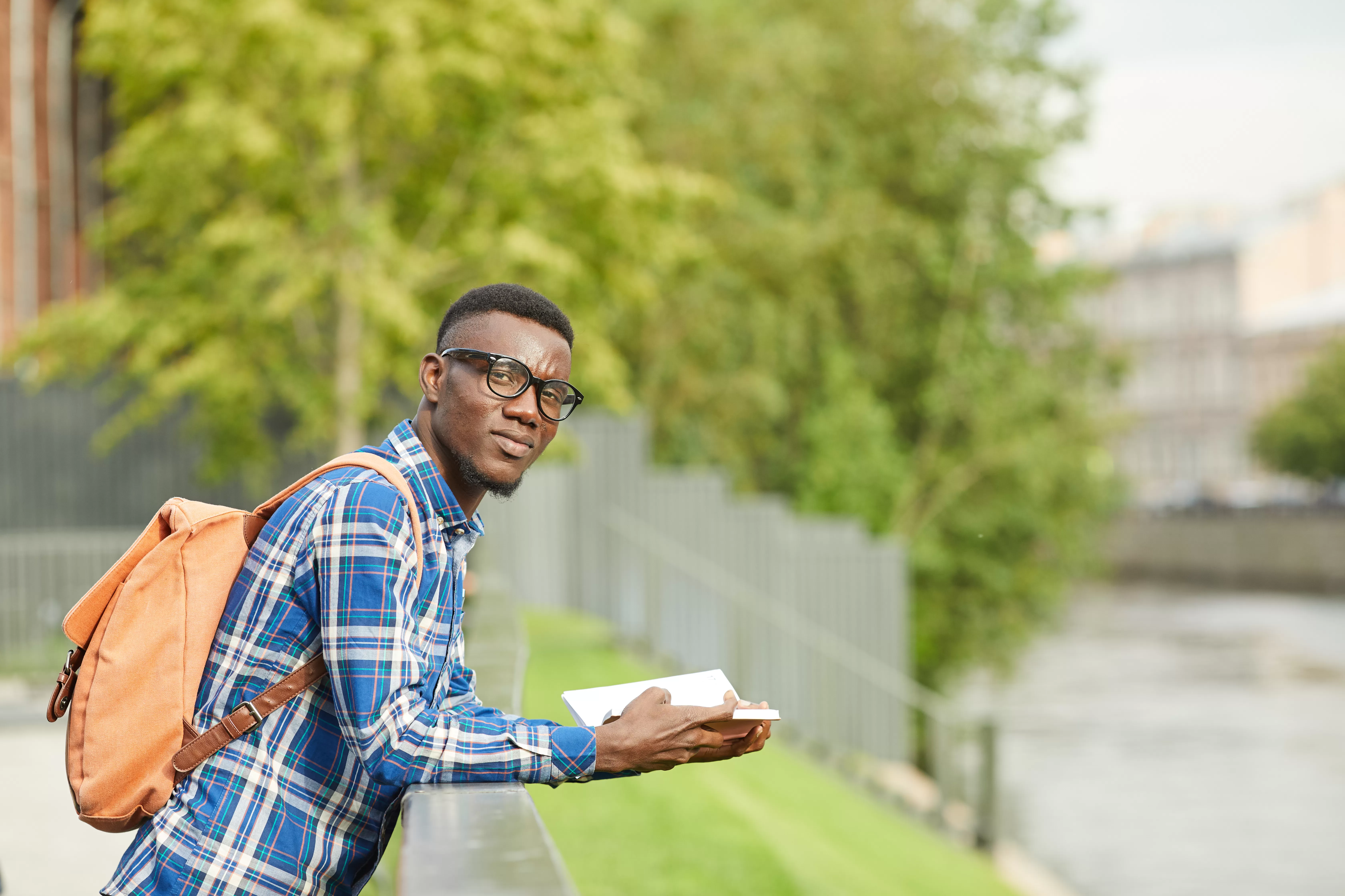 African Student Reading Outdoors. Contacting the Pathway to Enlightenment: Namibia Evangelical Theological Seminary (NETS)Contact information