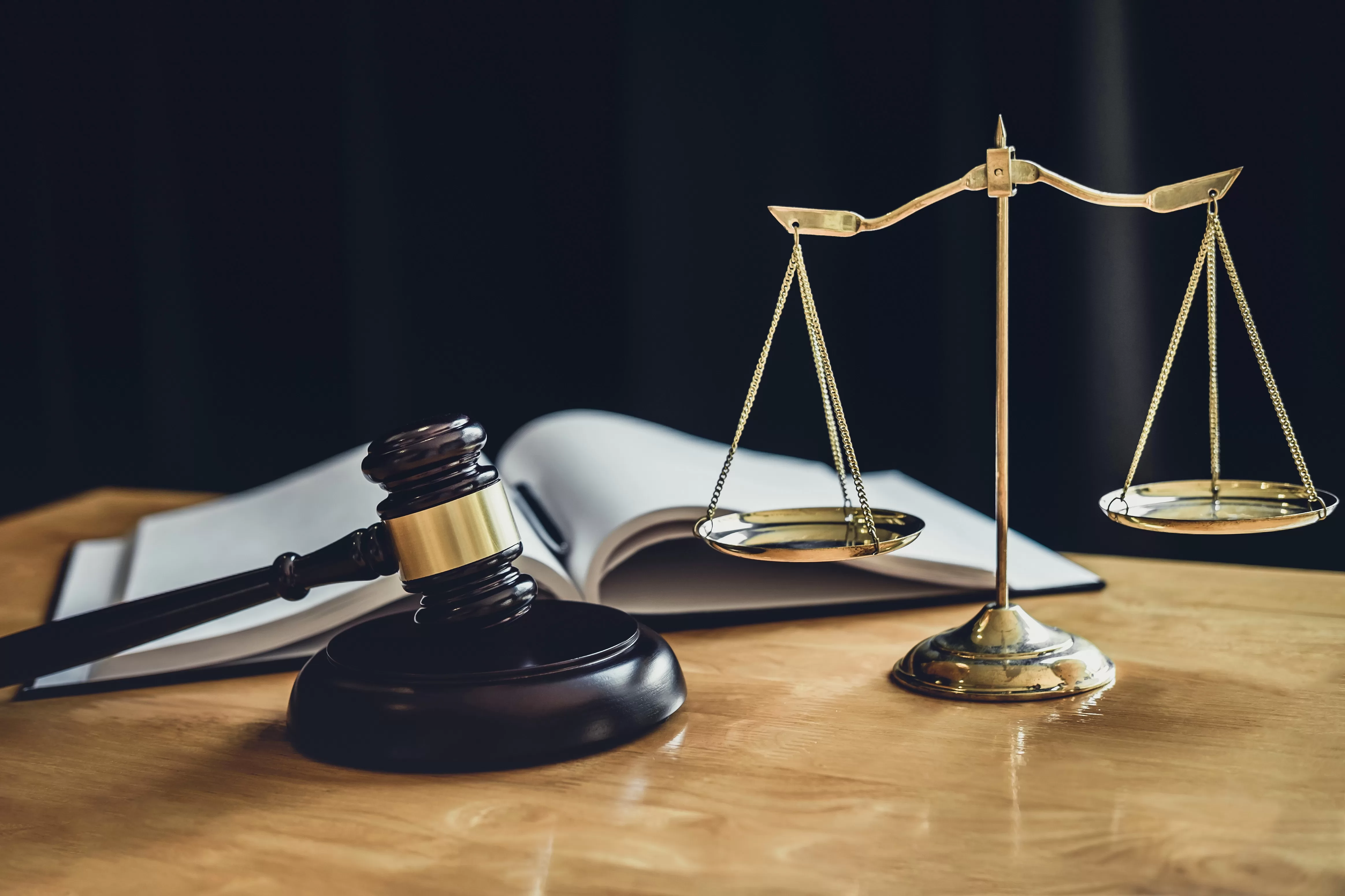 Judge gavel with Scale of justice: Judge Salaries in Namibia