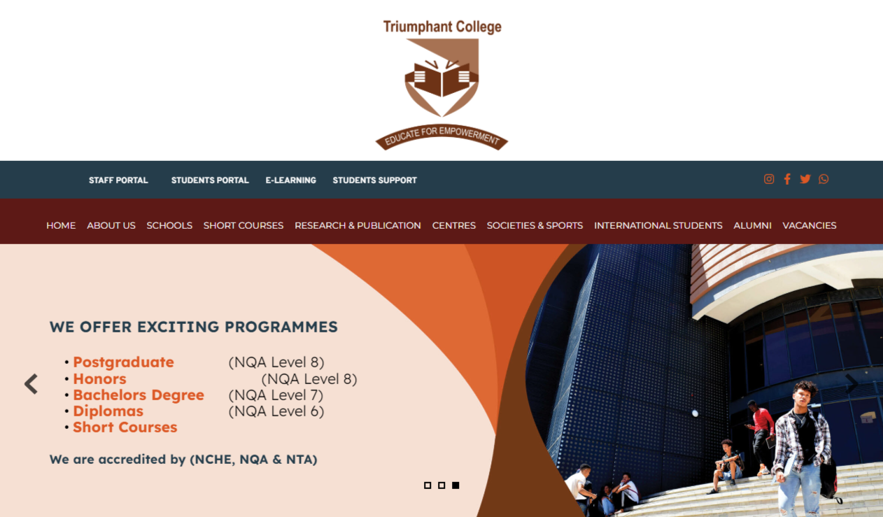 Triumphant College Certificate Programmes offer a valuable opportunity to enhance your skills and knowledge in various fields.