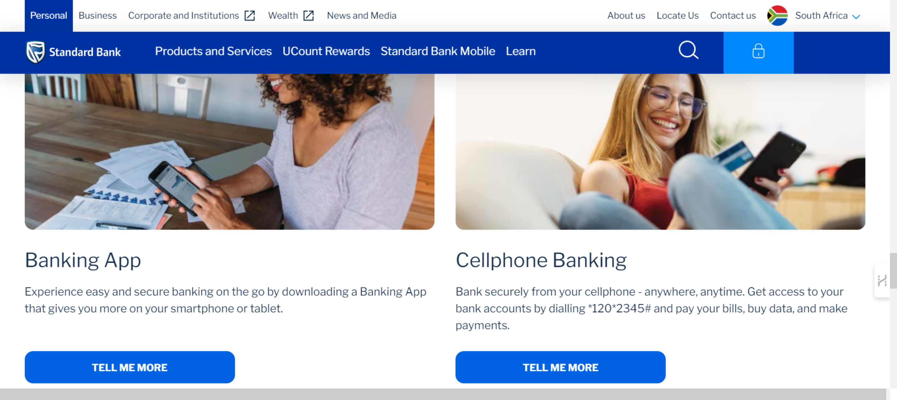 standard bank online banking registration