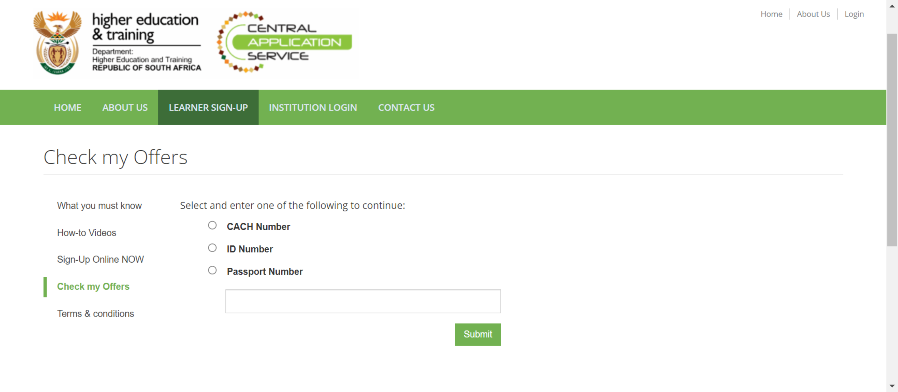 A Transformative Approach to Education (CACH Online Application 2024) - Central Application Clearing House apply online