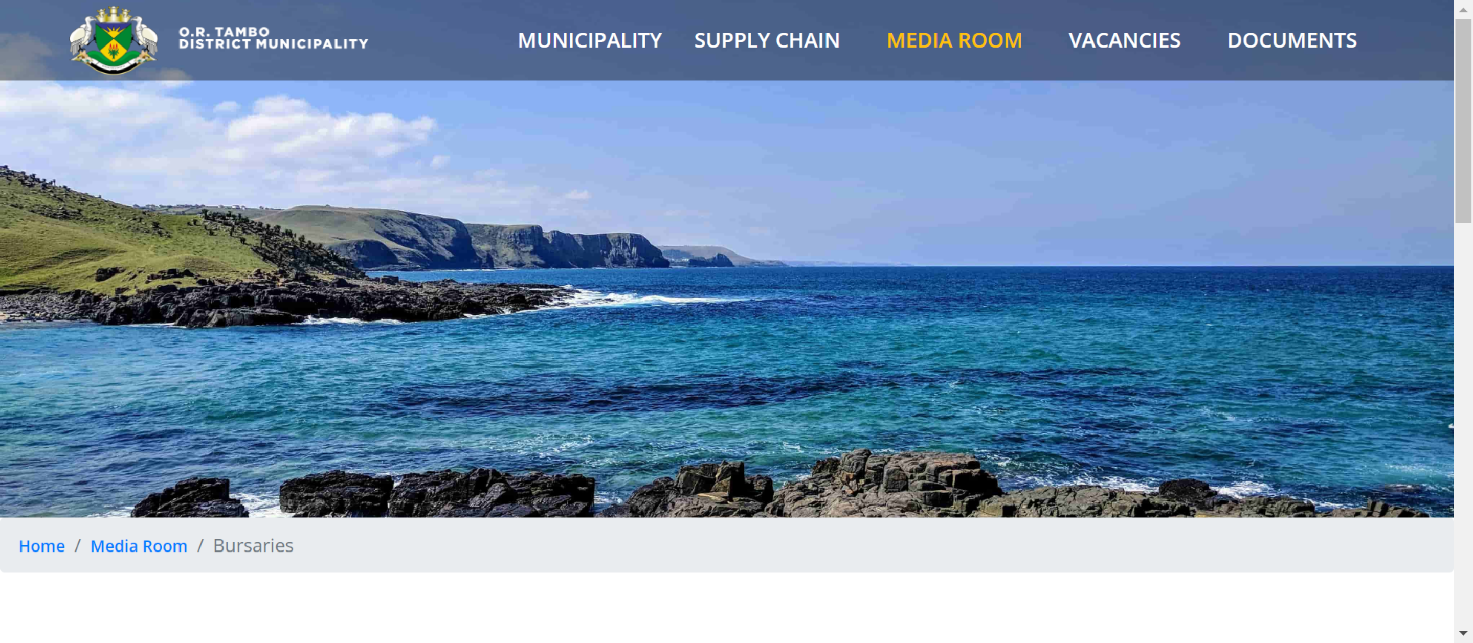 Who can apply for the Ingquza Hill Local Municipality Bursary