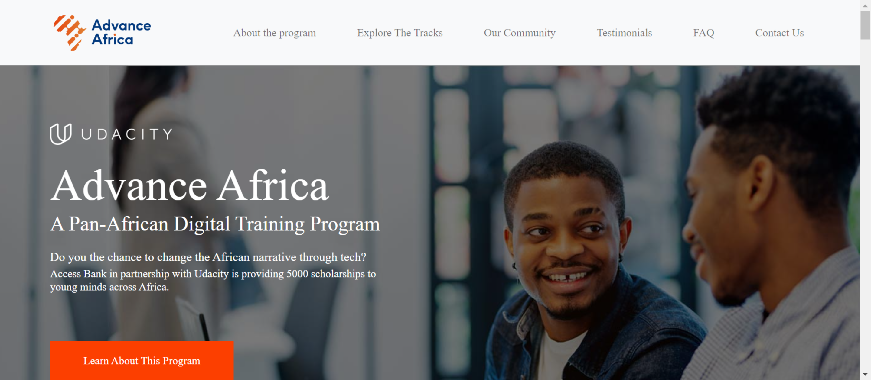 Embarking on a journey to reshape the future of Africa, Access Bank, in collaboration with Udacity, introduces the Advance Africa Scholarship Program.