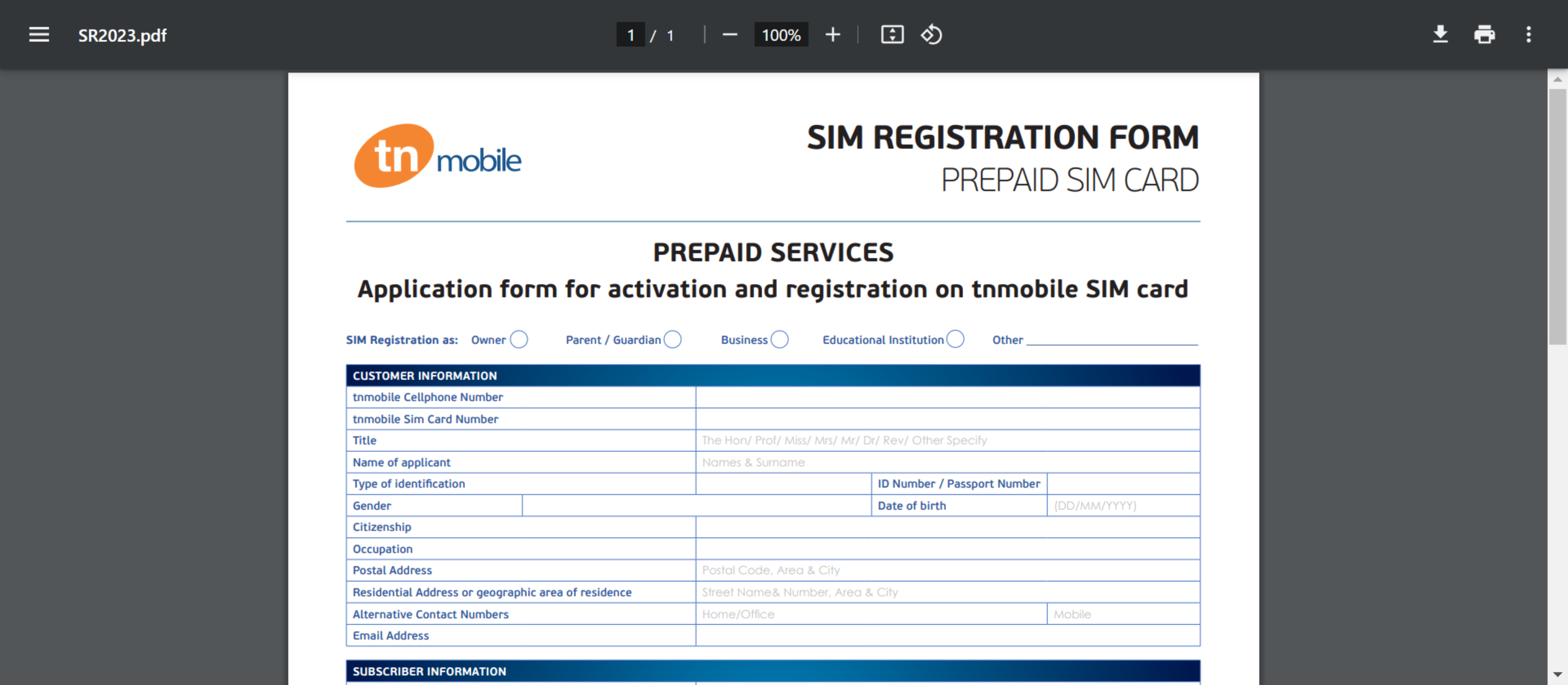 Frequently Asked Questions About TN Mobile SIM Registration