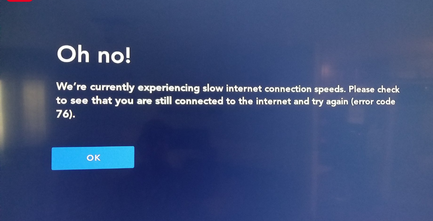 If you're still experiencing Disney Plus Error Code 76 after trying the above solutions, it may be worth checking your internet speed to ensure it meets the requirements for streaming on Disney Plus