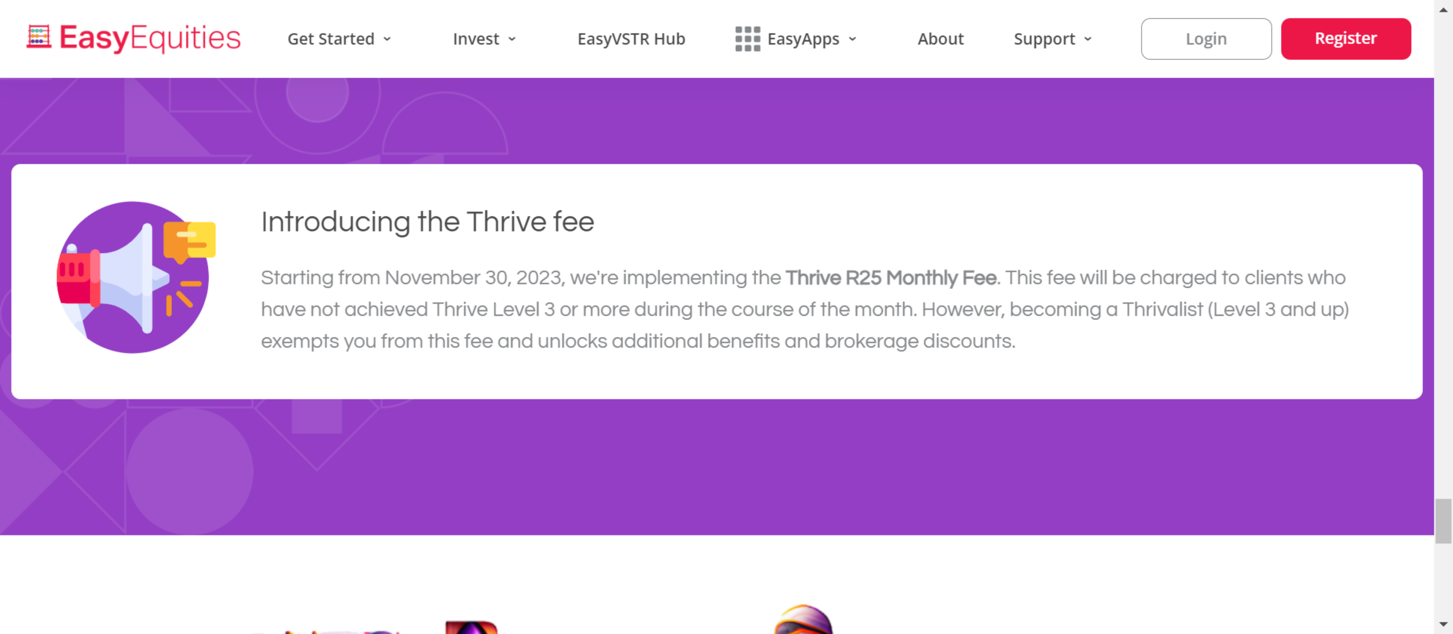 Final Thoughts on EasyEquities Thrive Fee